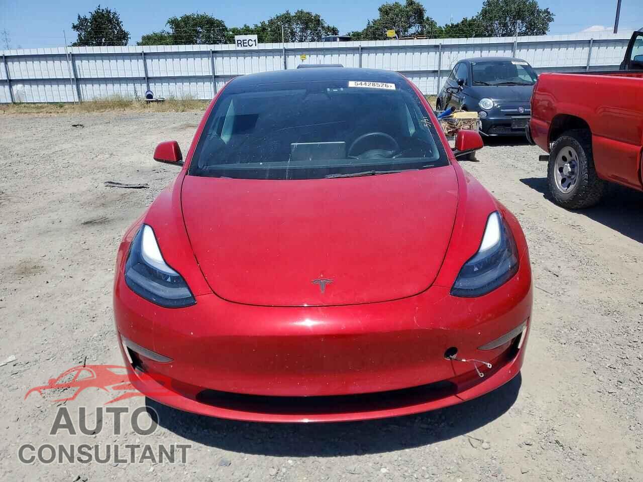 TESLA MODEL 3 2022 - 5YJ3E1EC7NF132348