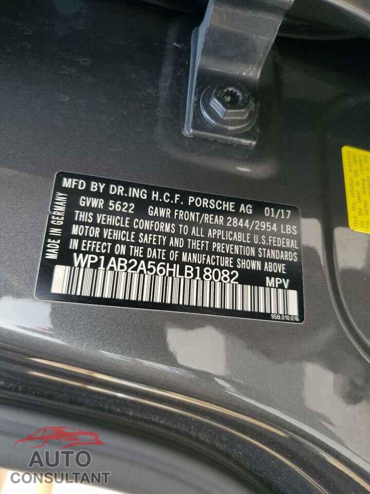 PORSCHE MACAN 2017 - WP1AB2A56HLB18082