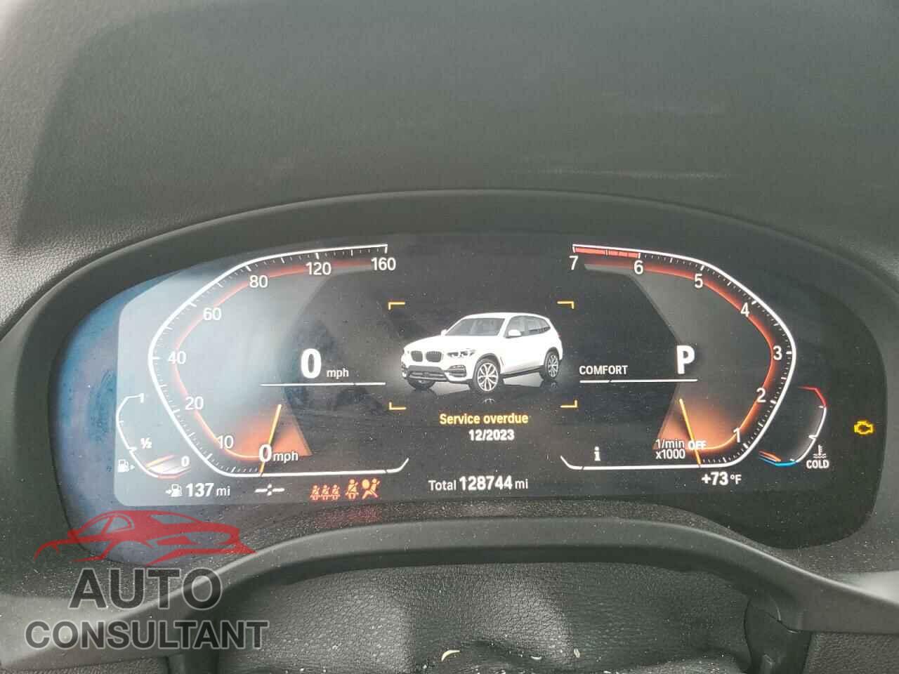 BMW X3 2020 - 5UXTY3C00LLU72574