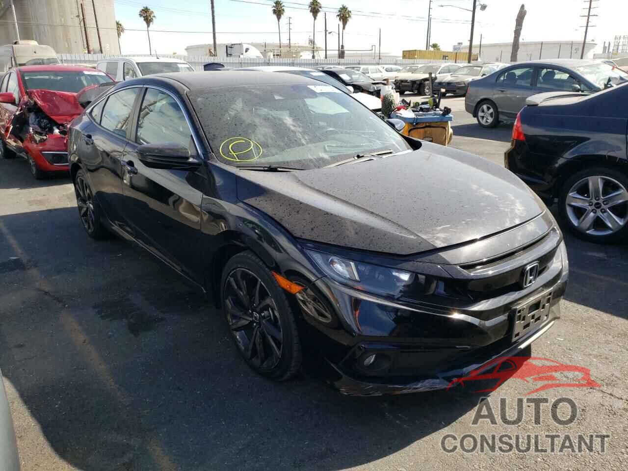 HONDA CIVIC 2019 - 2HGFC2F86KH567355