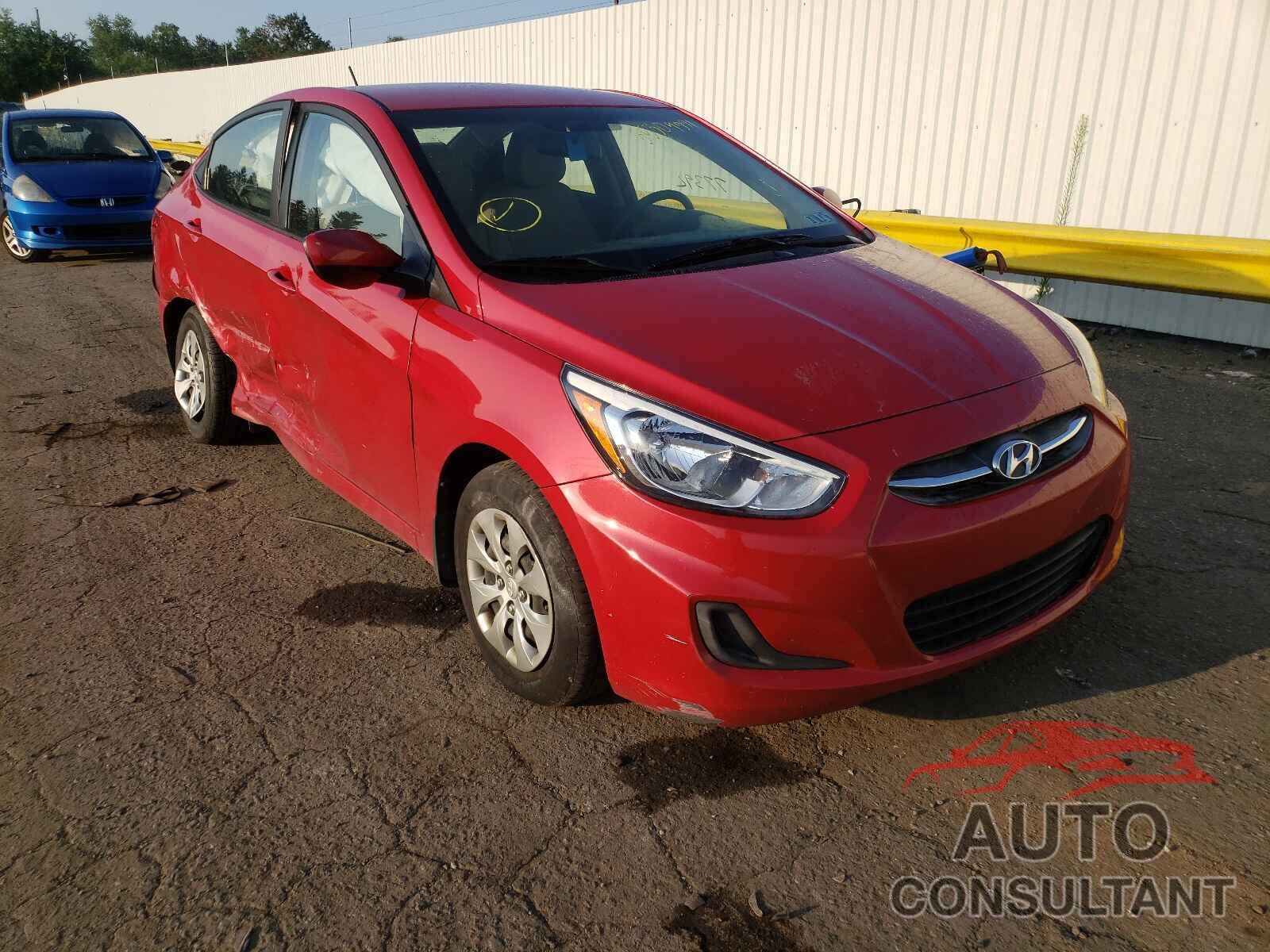 HYUNDAI ACCENT 2016 - KMHCT4AE9GU164139