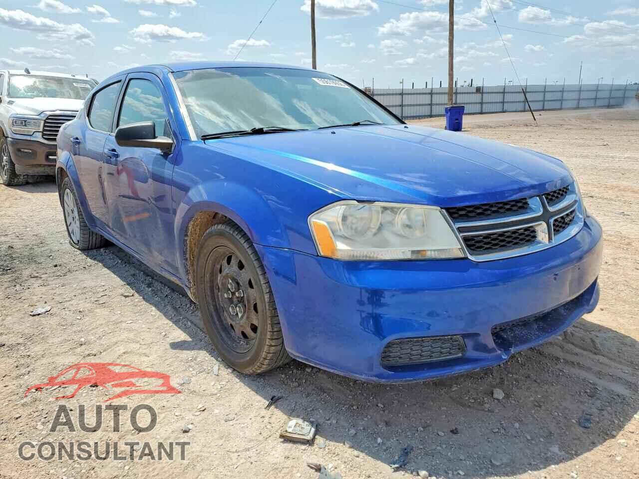 DODGE AVENGER 2013 - 1C3CDZAB0DN547997