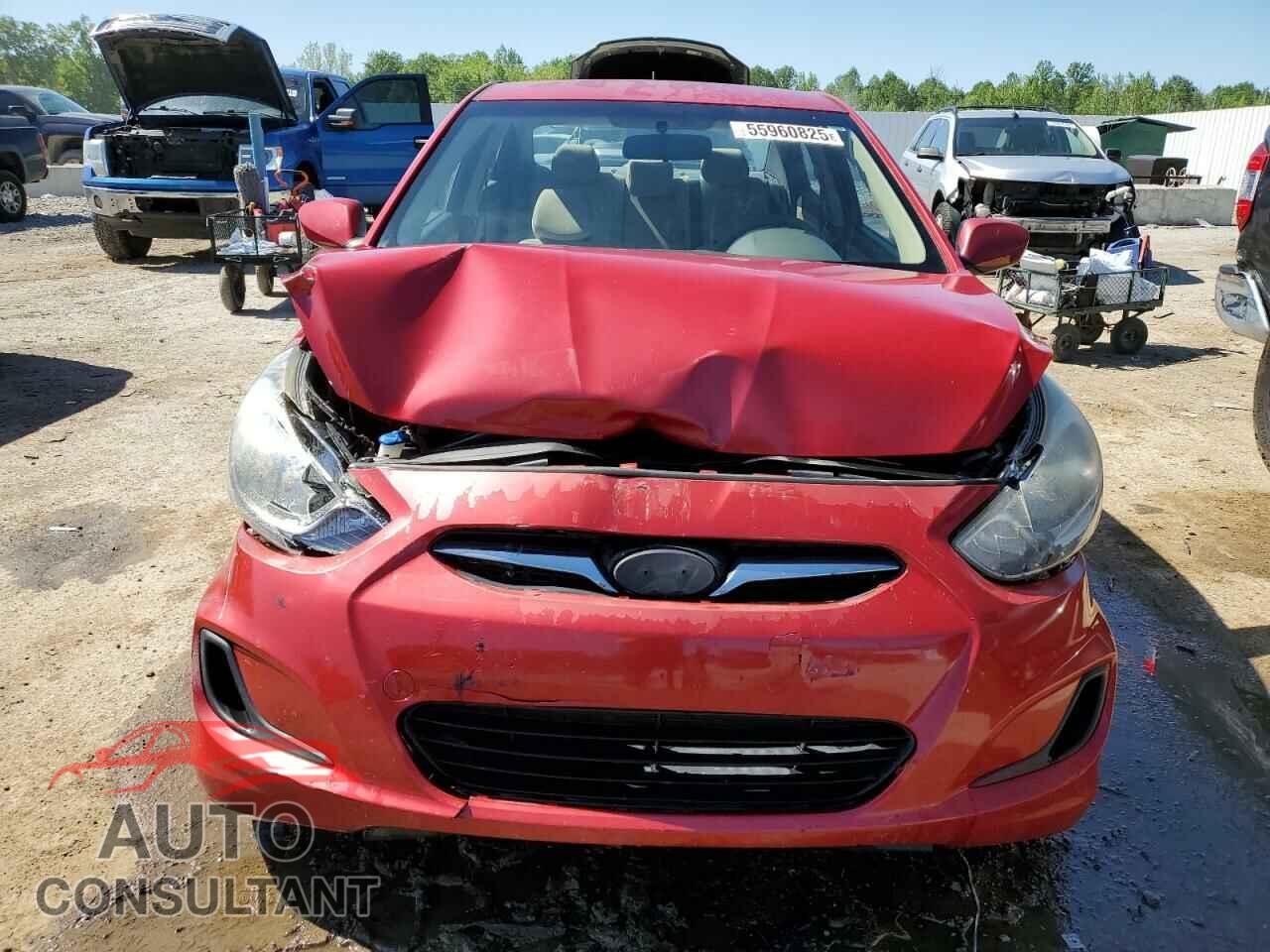 HYUNDAI ACCENT 2012 - KMHCT4AE8CU200560