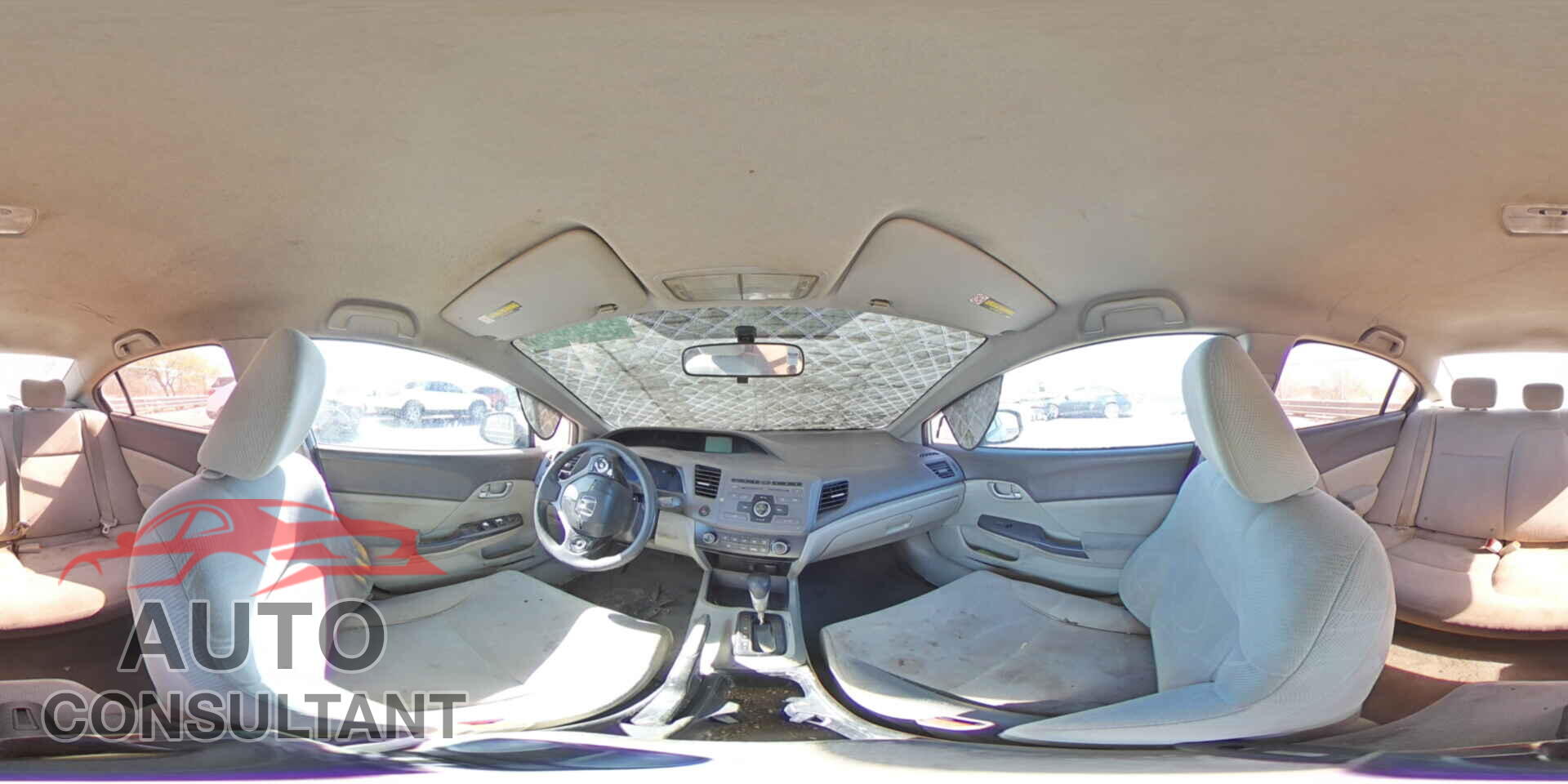 HONDA CIVIC 2012 - 19XFB2F51CE384837