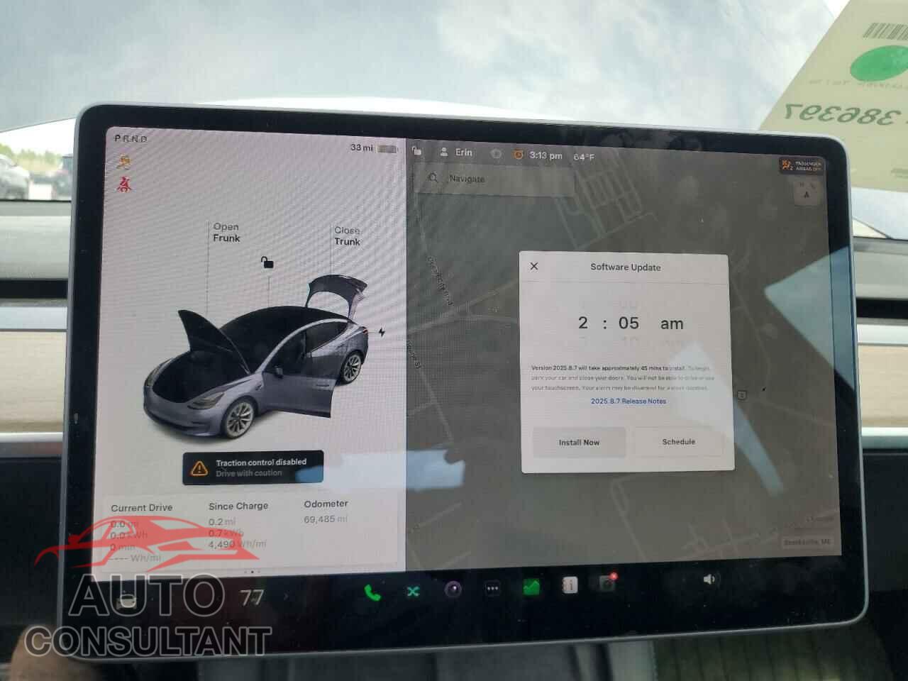 TESLA MODEL 3 2021 - 5YJ3E1EB1MF850239