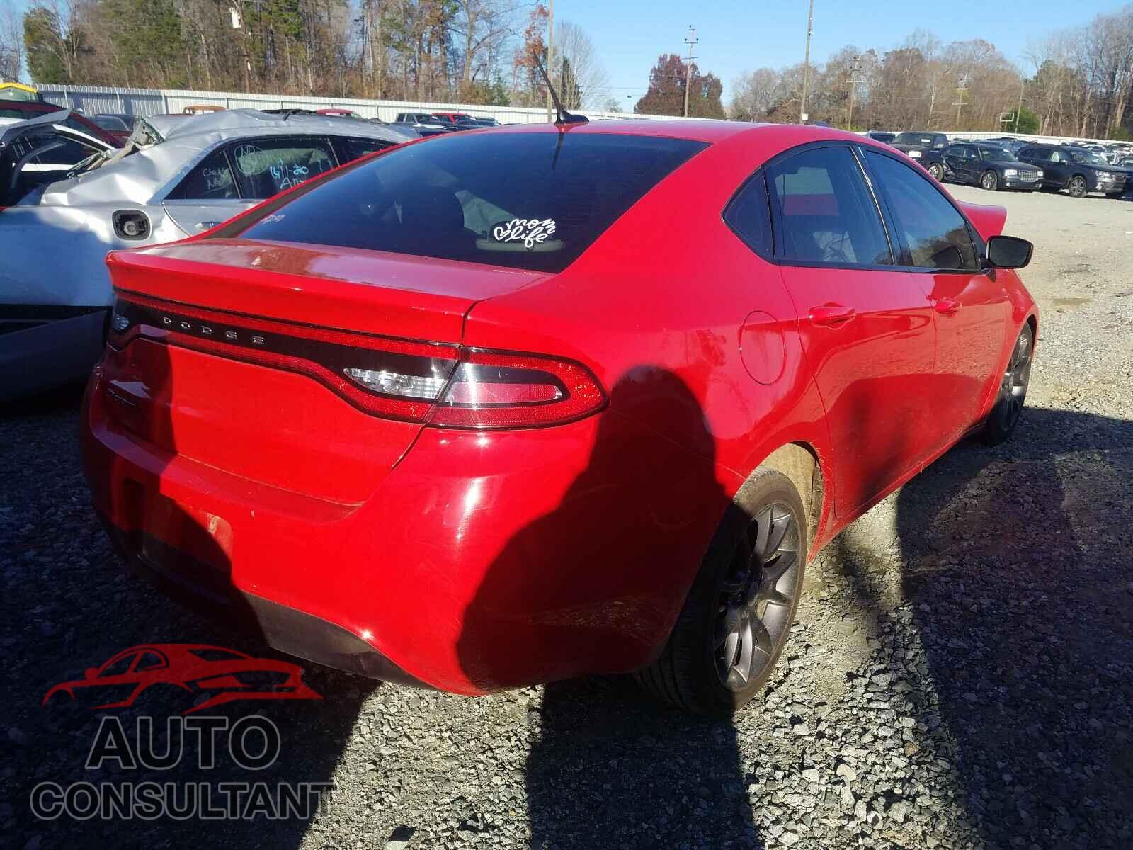 DODGE DART 2016 - 1C3CDFAA7GD644081