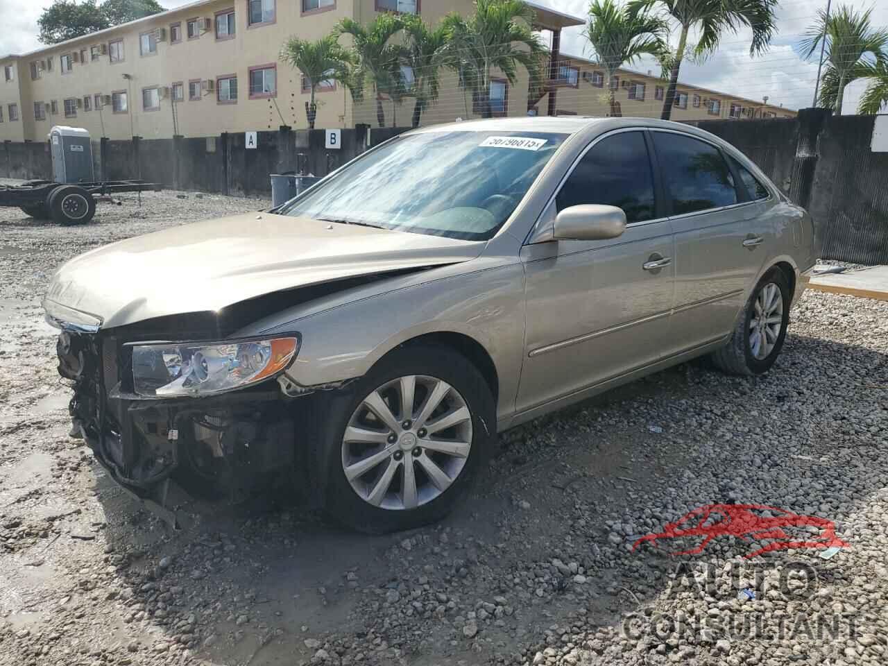 HYUNDAI AZERA 2009 - KMHFC46D99A352421