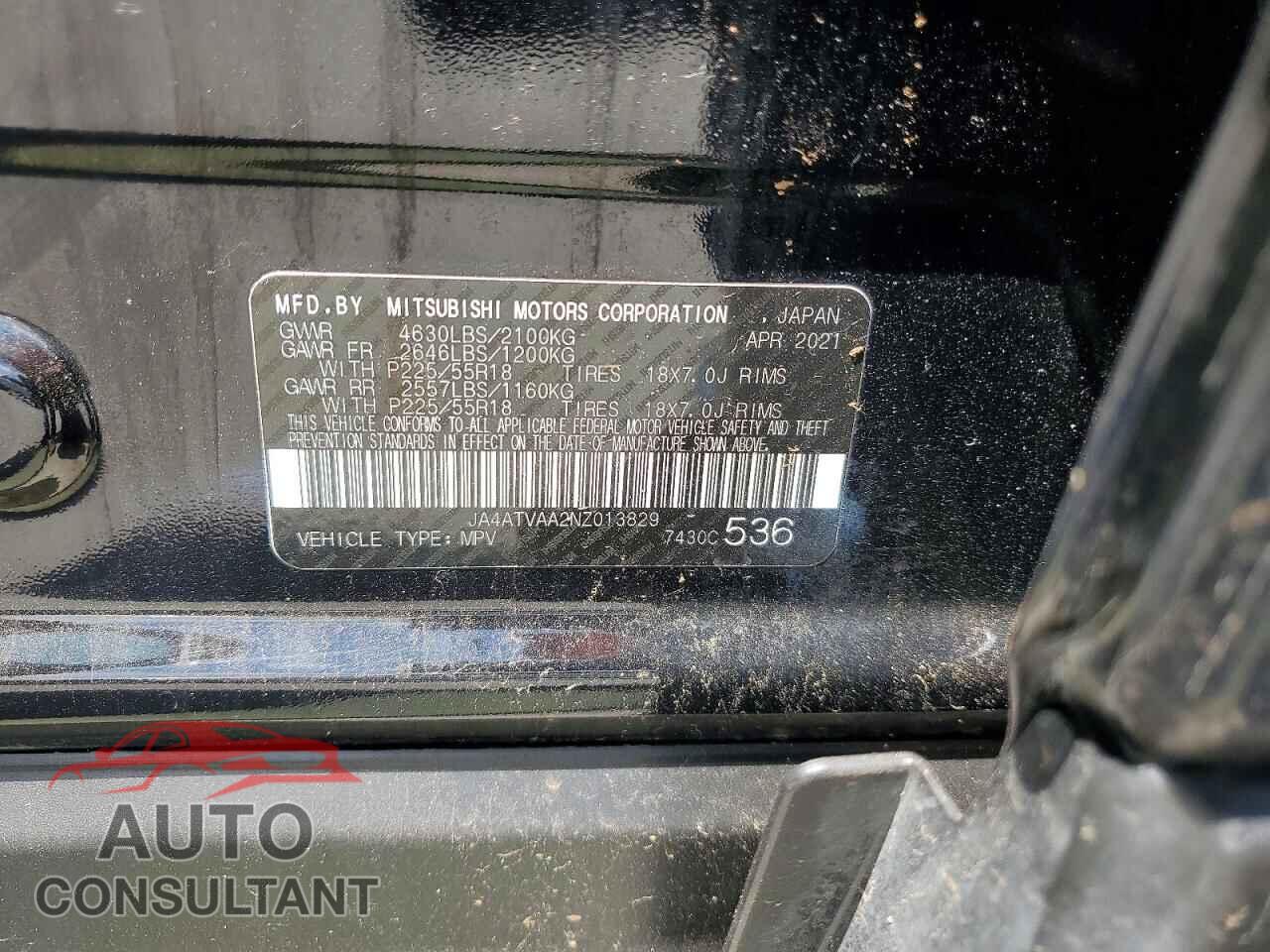 MITSUBISHI ECLIPSE 2022 - JA4ATVAA2NZ013829