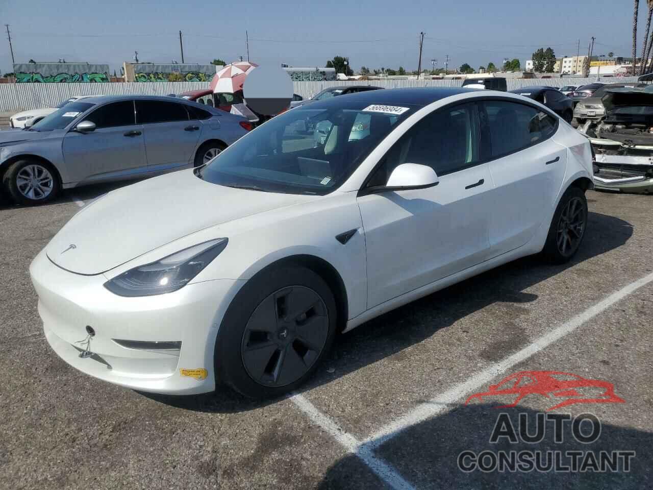 TESLA MODEL 3 2022 - 5YJ3E1EB4NF307906