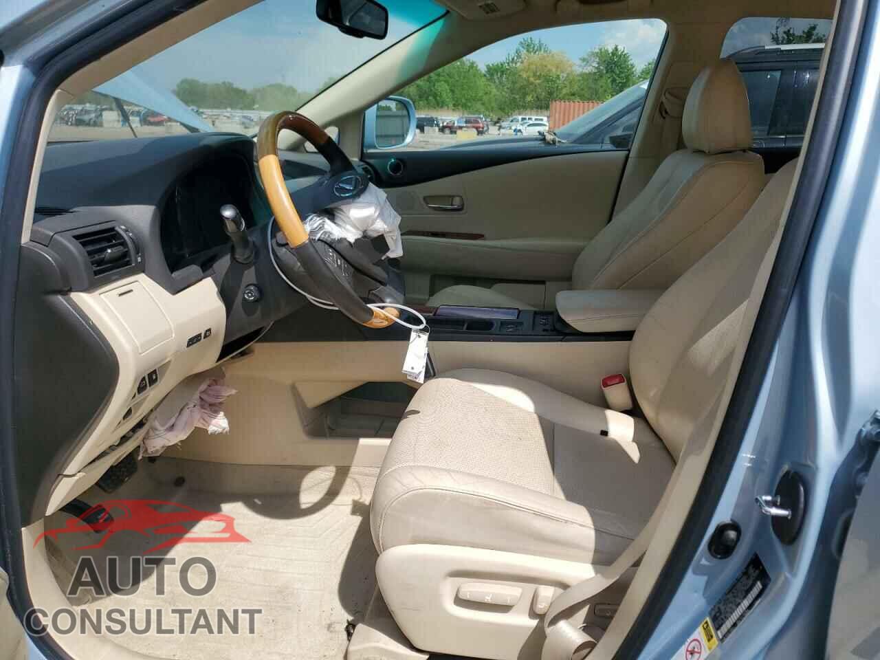 LEXUS RX350 2012 - 2T2BK1BA8CC151897