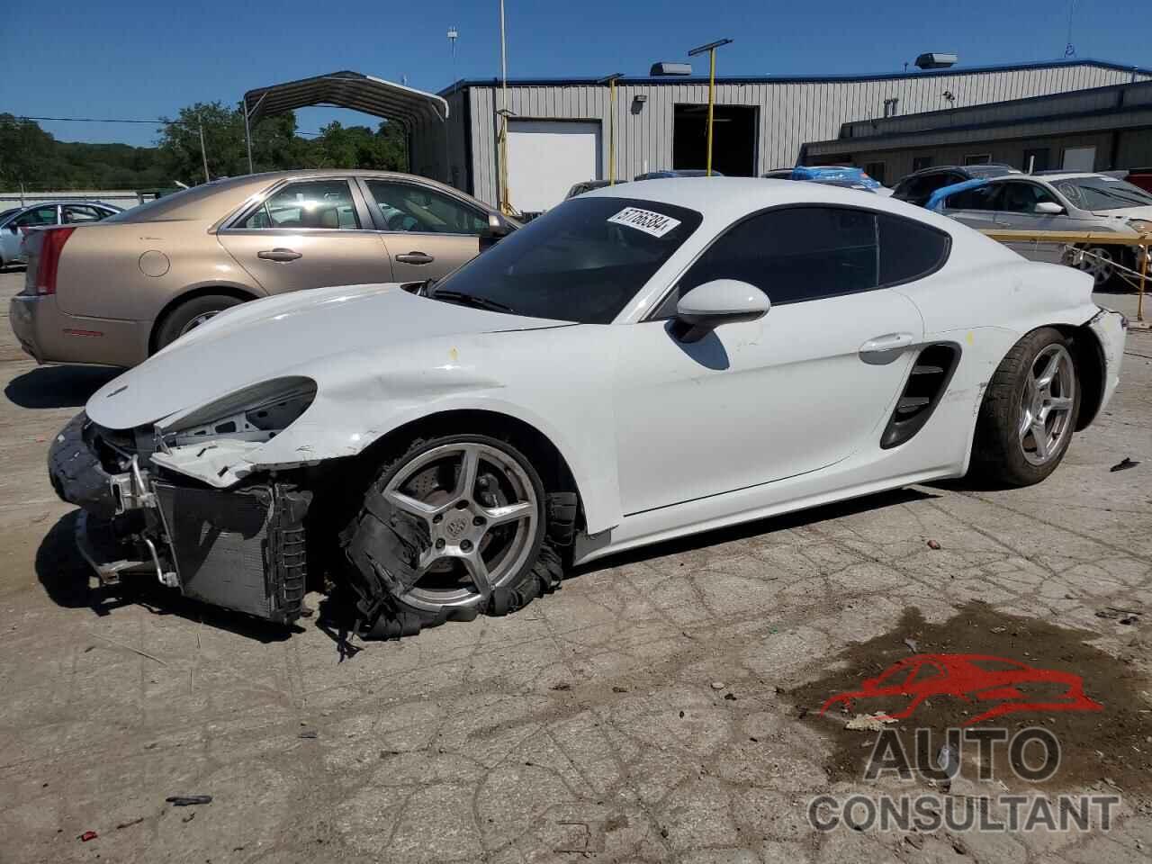 PORSCHE CAYMAN 2022 - WP0AA2A81NS255642