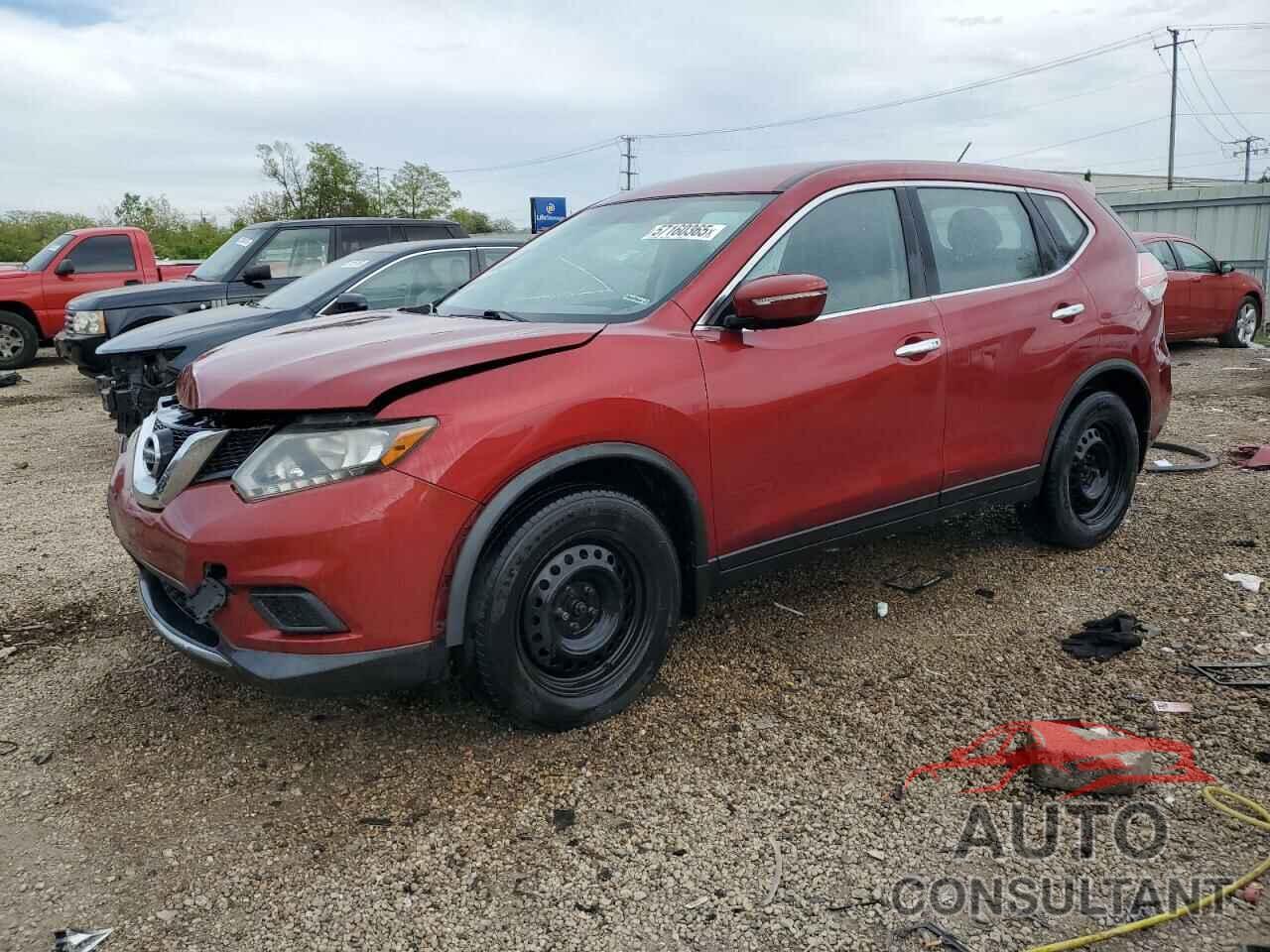 NISSAN ROGUE 2015 - KNMAT2MV6FP523455