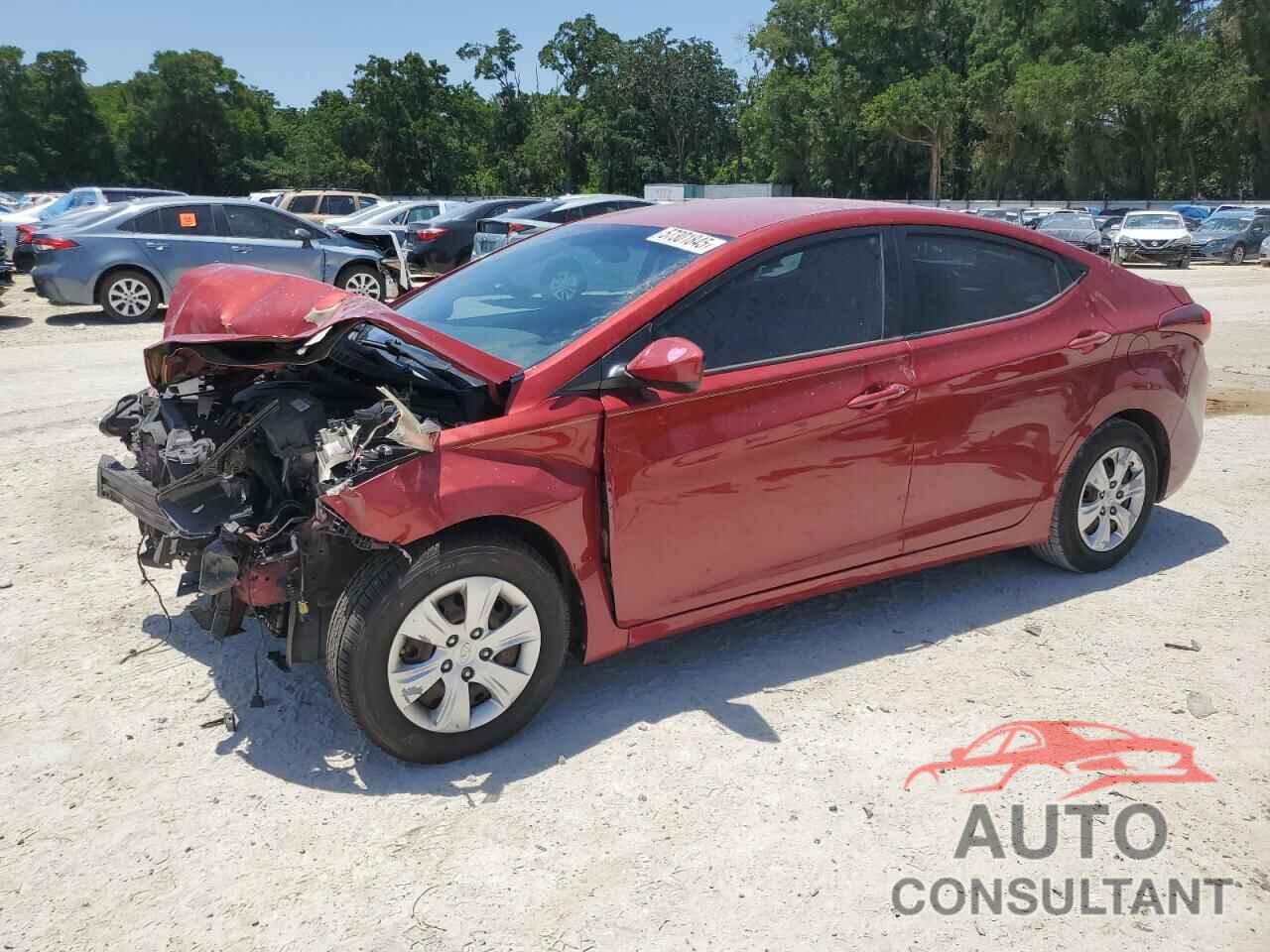 HYUNDAI ELANTRA 2016 - KMHDH4AE6GU619681