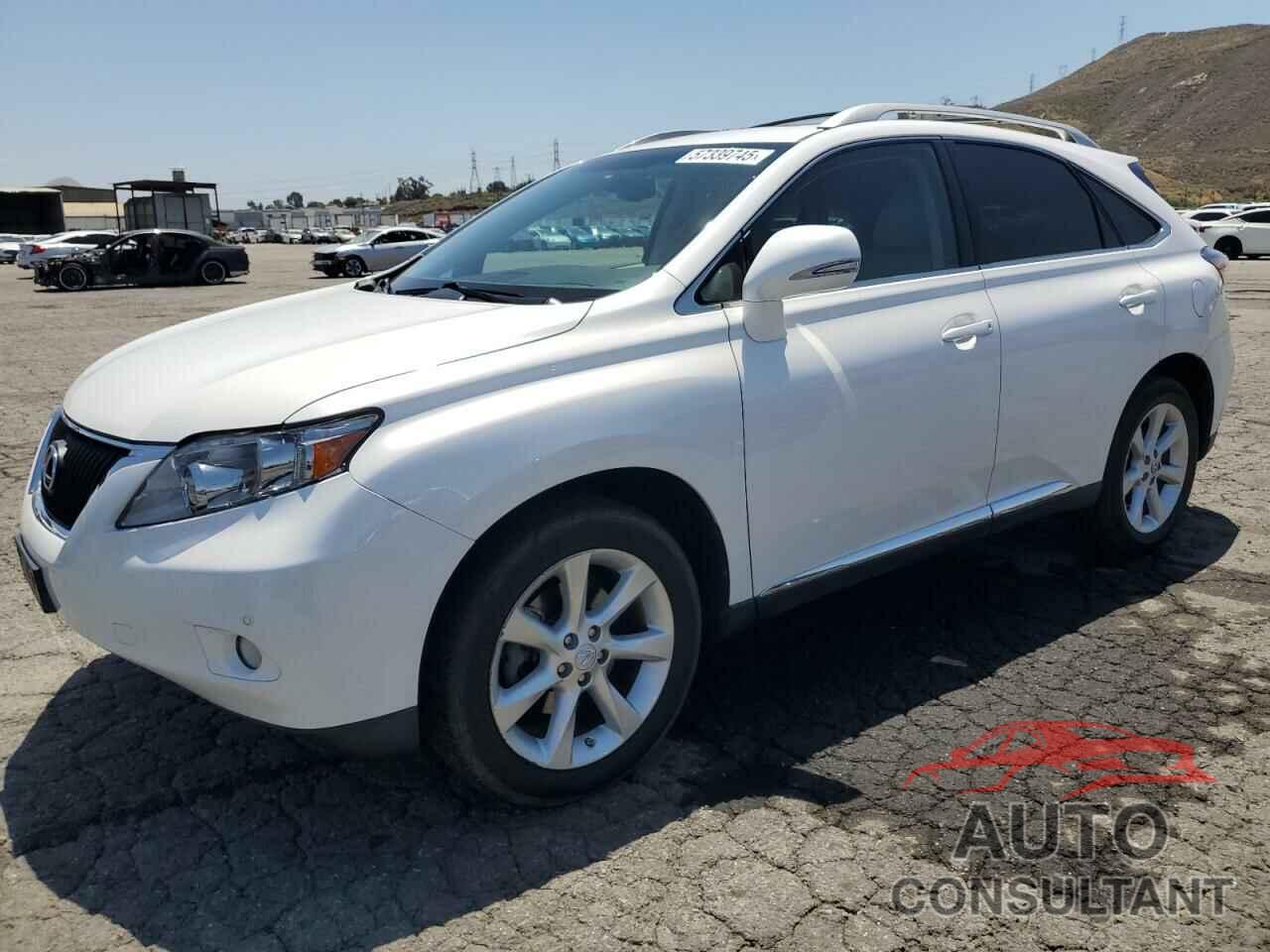 LEXUS RX350 2011 - 2T2ZK1BA5BC052628