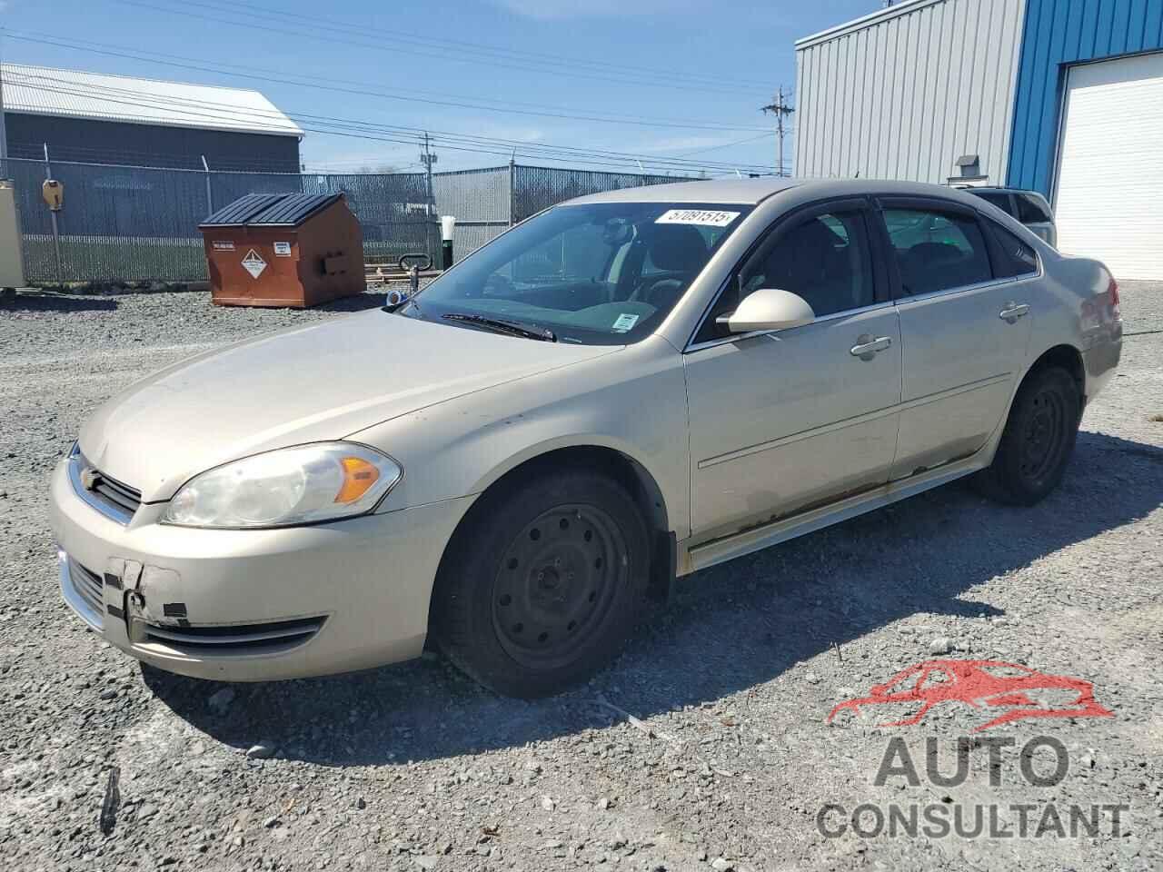 CHEVROLET IMPALA 2010 - 2G1WA5EK3A1197937