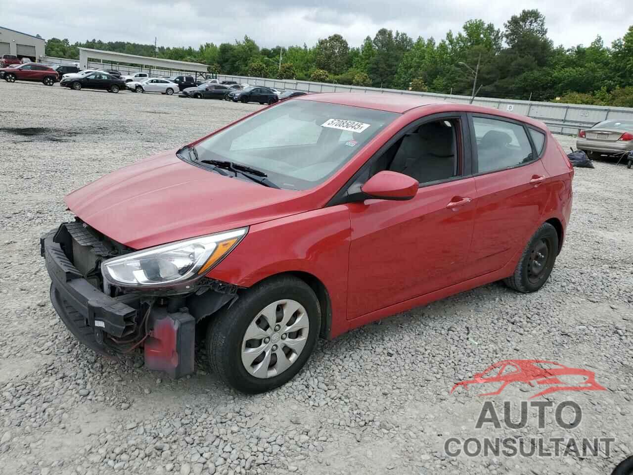 HYUNDAI ACCENT 2017 - KMHCT5AE4HU336195