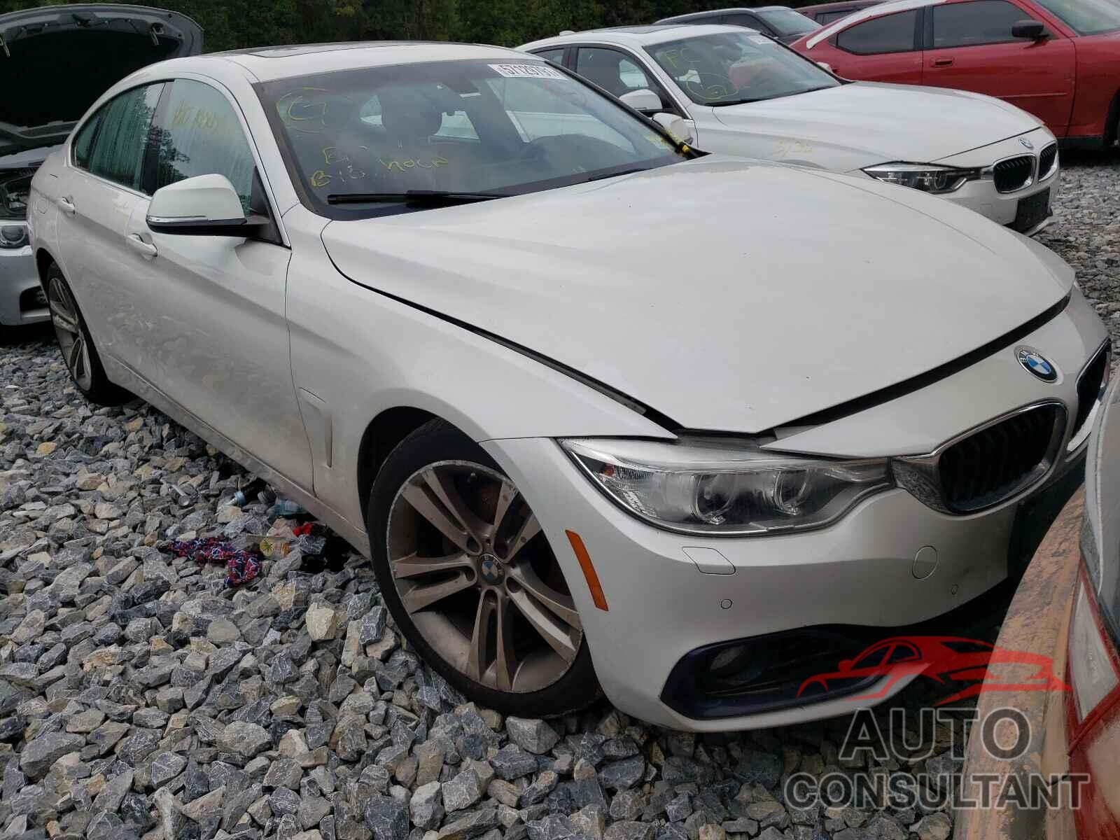 BMW 4 SERIES 2016 - WBA4C9C53GG136206