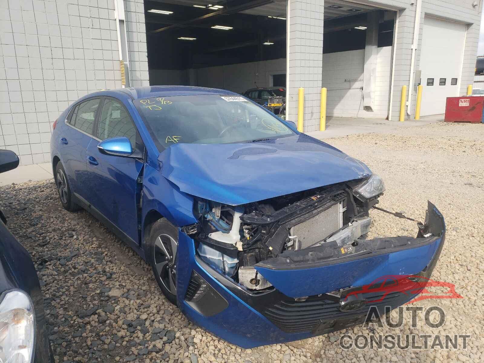 HYUNDAI IONIQ 2017 - KMHC75LC8HU044954