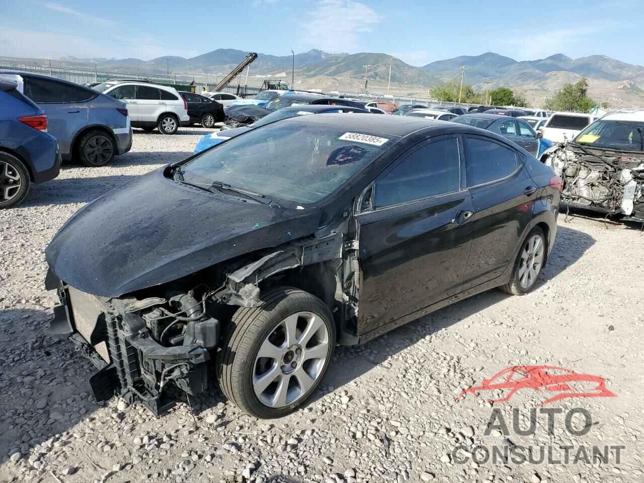 HYUNDAI ELANTRA 2013 - KMHDH4AEXDU847680