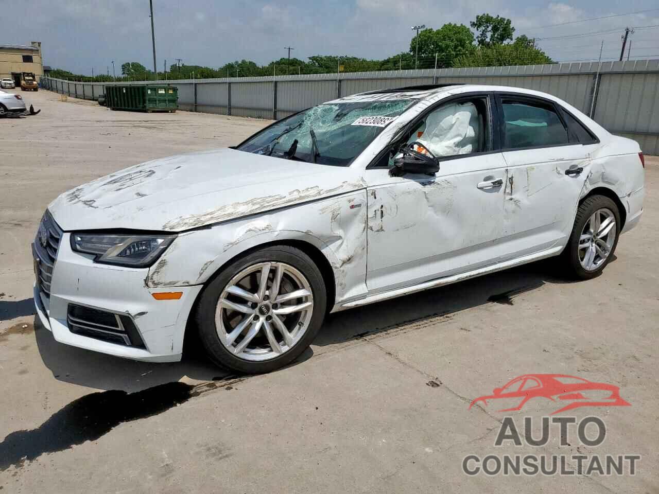 AUDI A4 2017 - WAUDNAF46HN046382
