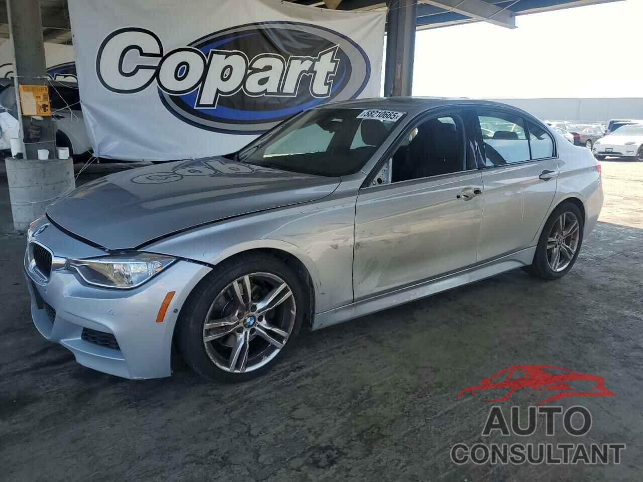 BMW 3 SERIES 2013 - WBA3C1C53DF437508