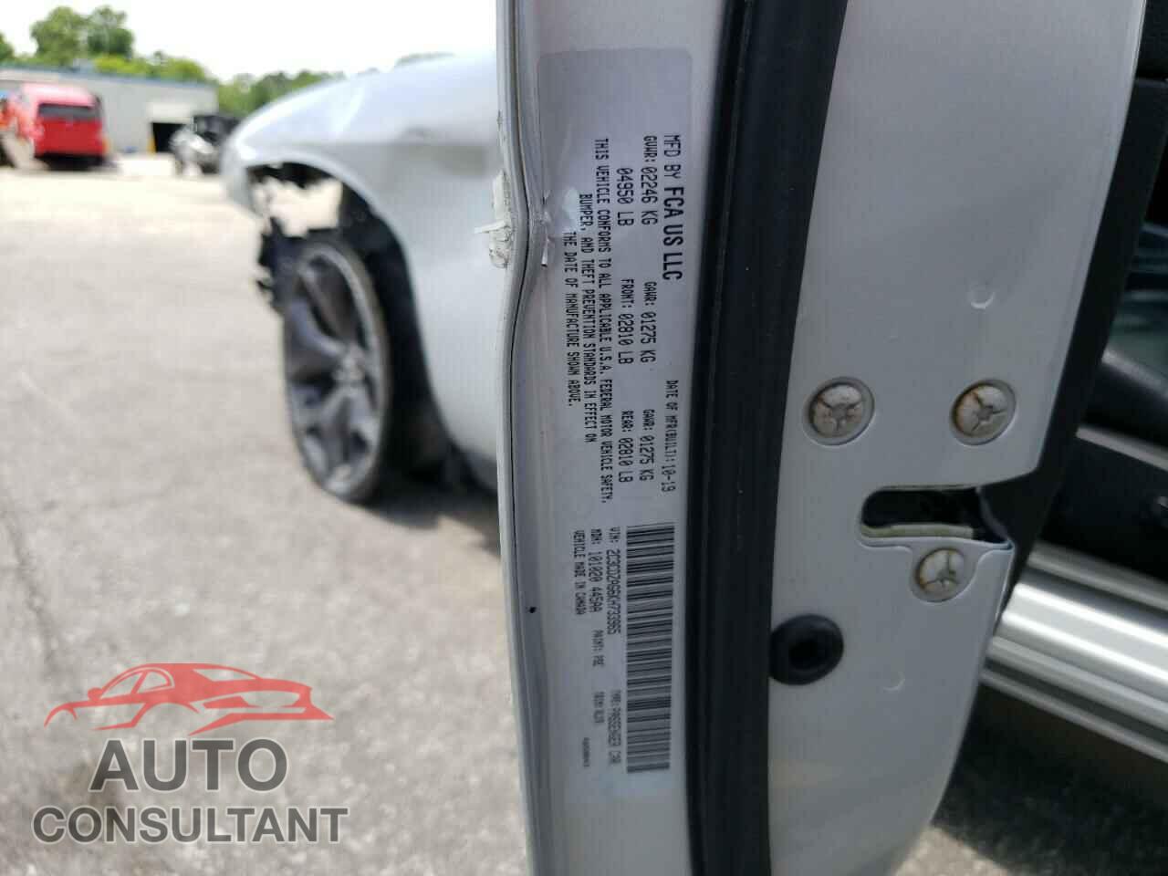 DODGE CHALLENGER 2019 - 2C3CDZAG6KH733965