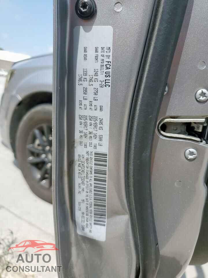 DODGE JOURNEY 2020 - 3C4PDCAB1LT232487