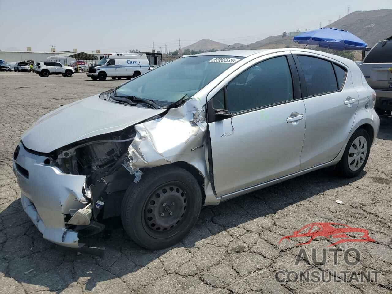 TOYOTA PRIUS 2012 - JTDKDTB39C1500713