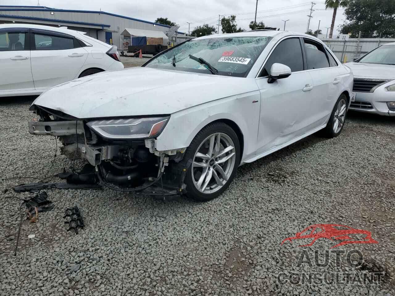 AUDI A4 2022 - WAUEAAF41NN014810