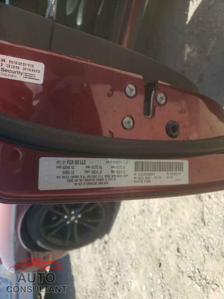 DODGE CHALLENGER 2017 - 2C3CDZAG1HH633474