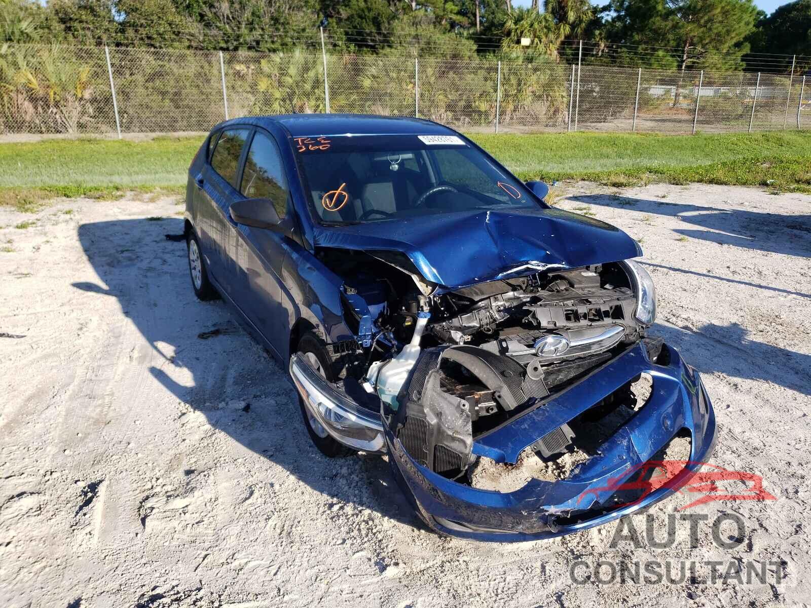 HYUNDAI ACCENT 2016 - KMHCT5AE9GU263324