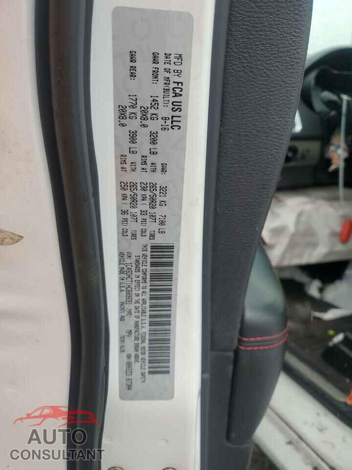 DODGE DURANGO 2017 - 1C4SDHCT1HC609691
