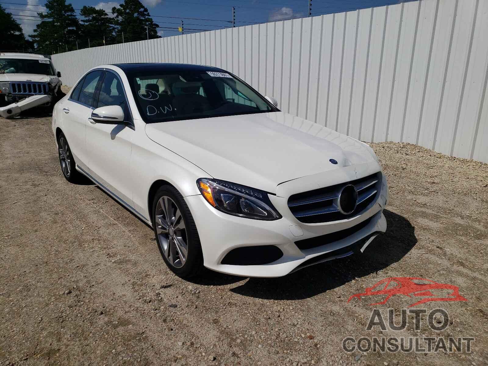 MERCEDES-BENZ C-CLASS 2017 - 55SWF4JB5HU191989