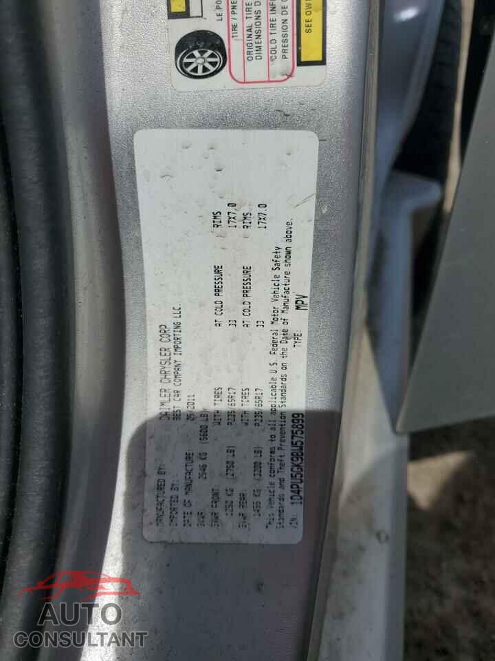 DODGE NITRO 2011 - 1D4PU5GK9BW575899