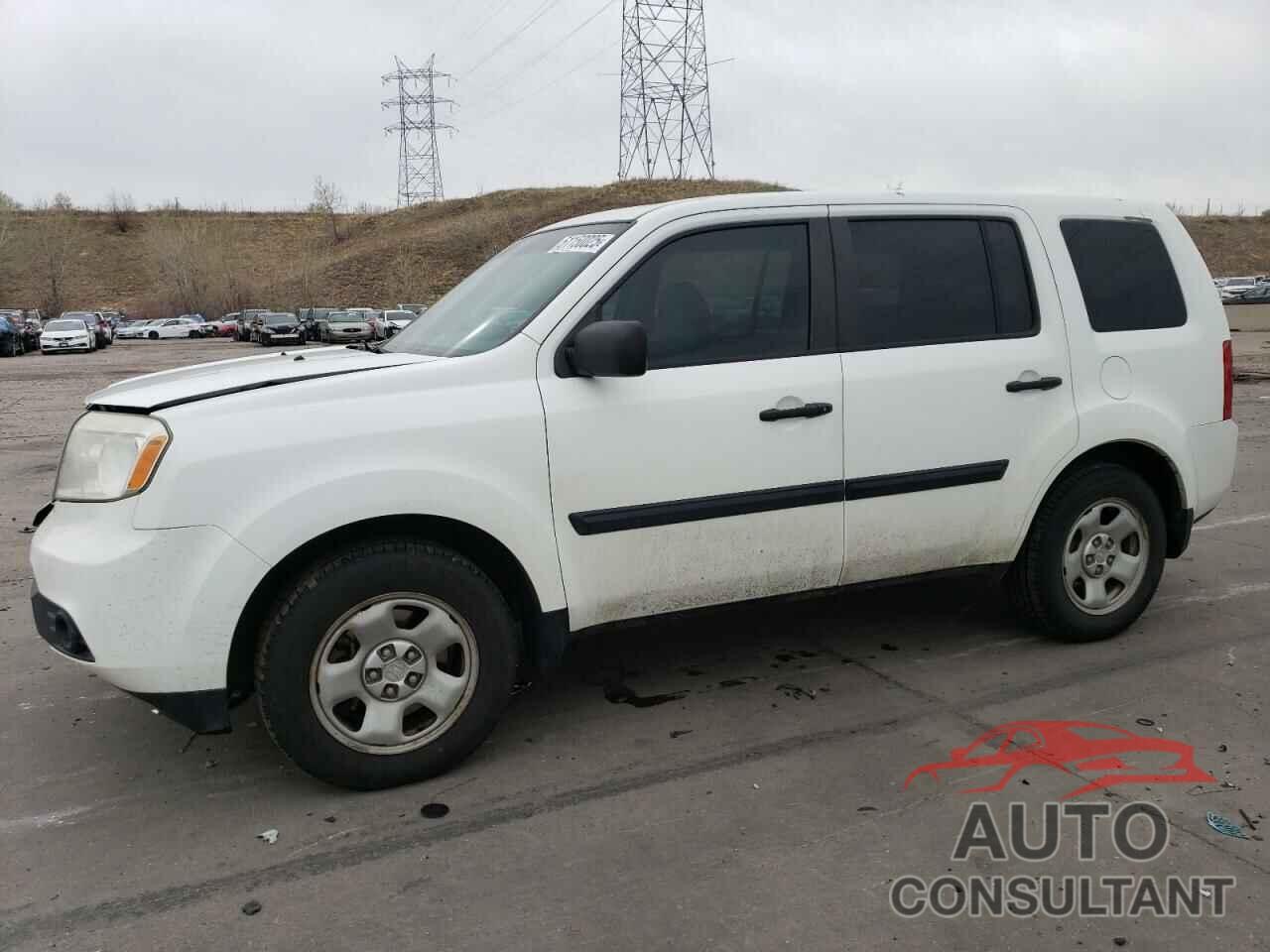 HONDA PILOT 2013 - 5FNYF3H22DB040693