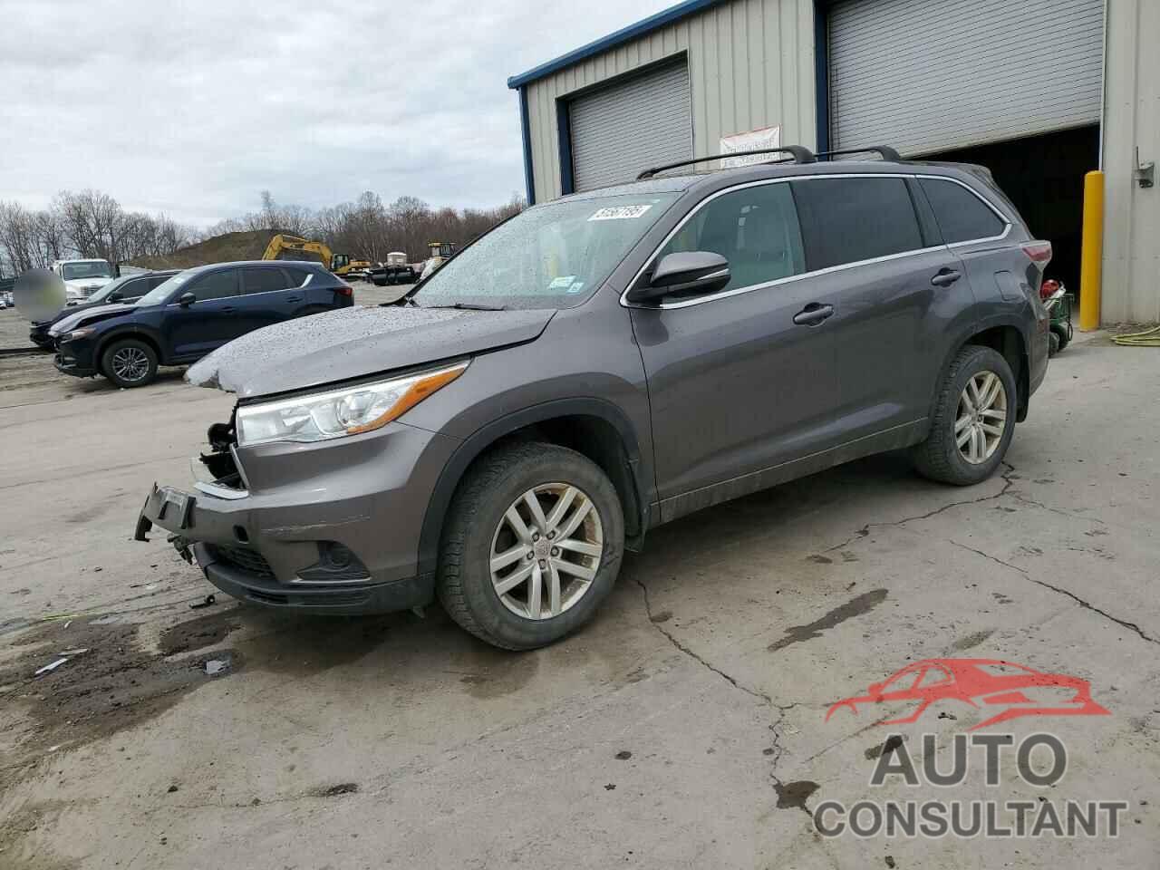 TOYOTA HIGHLANDER 2015 - 5TDBKRFHXFS082376