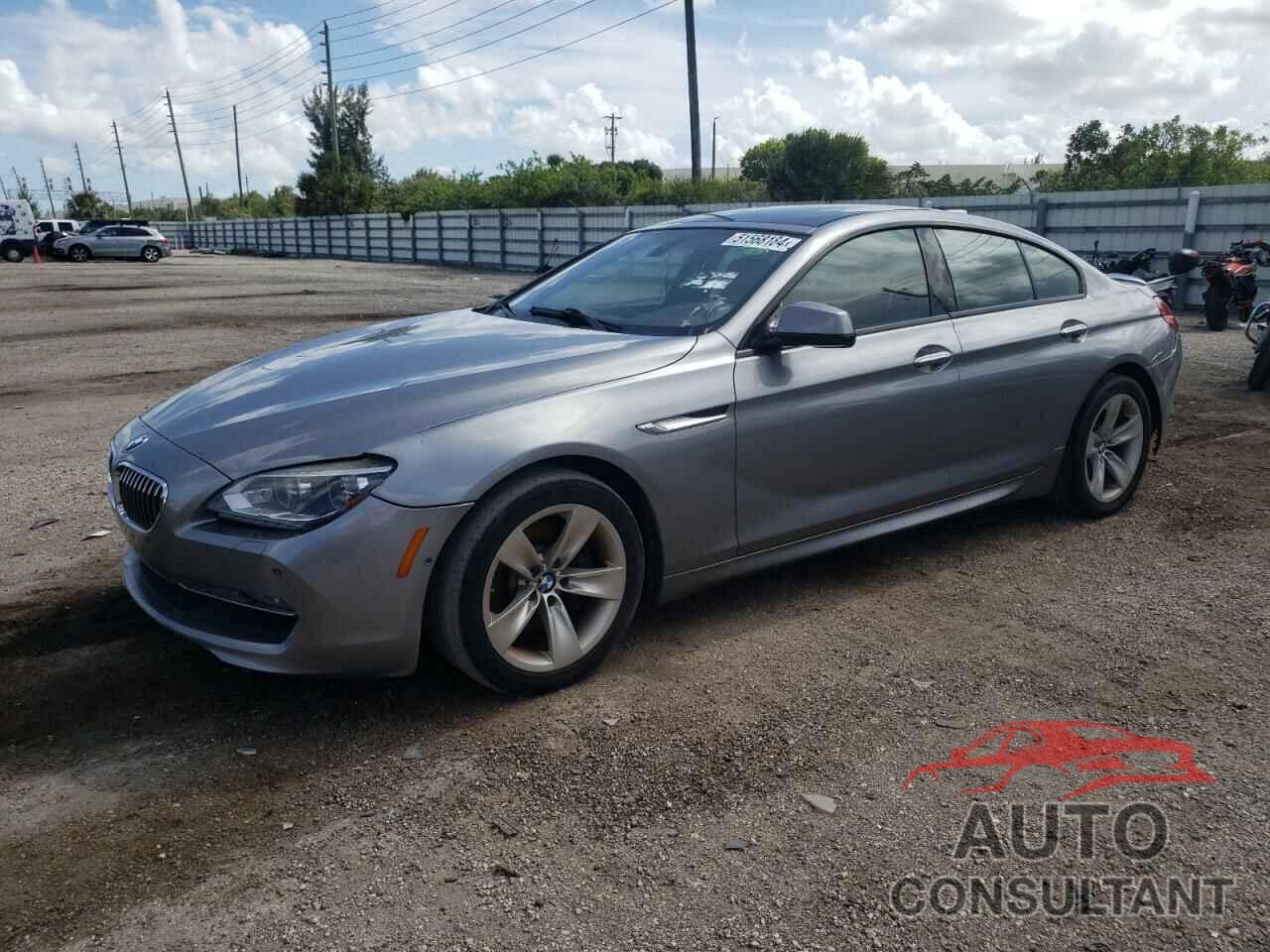 BMW 6 SERIES 2014 - WBA6B8C59EDZ72607