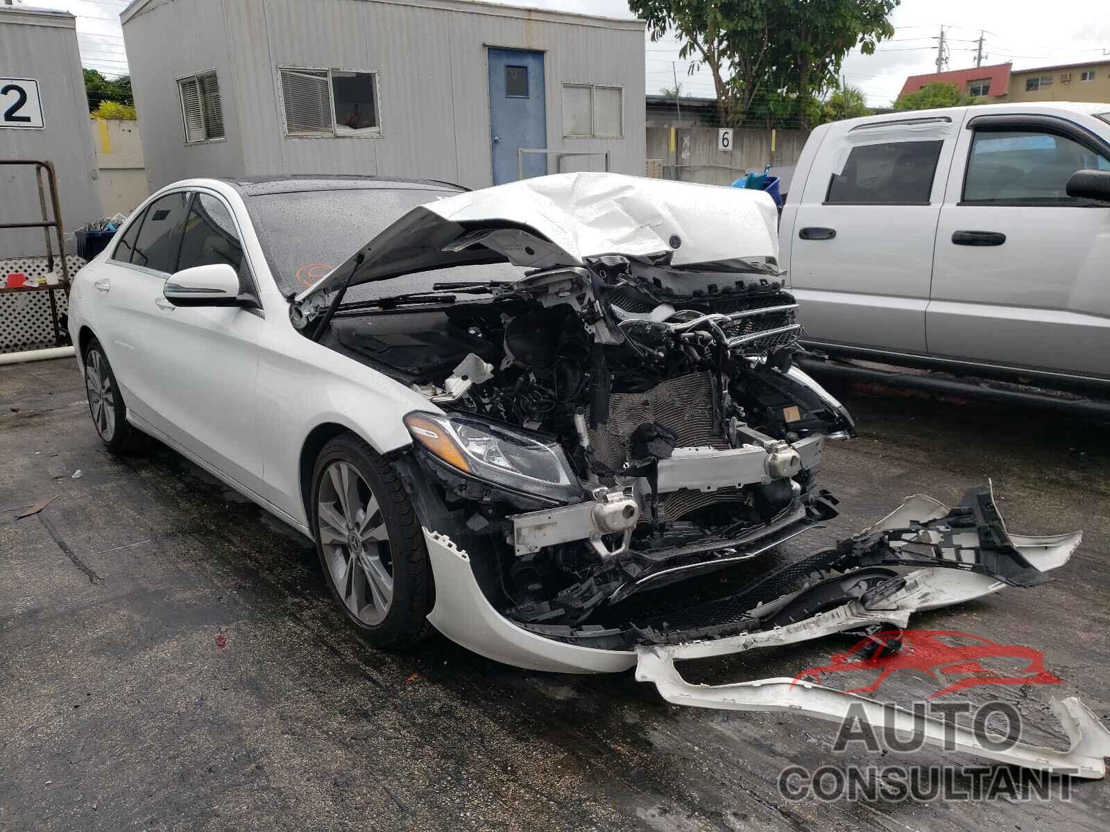 MERCEDES-BENZ C-CLASS 2018 - WDDWF4JB5JR330106