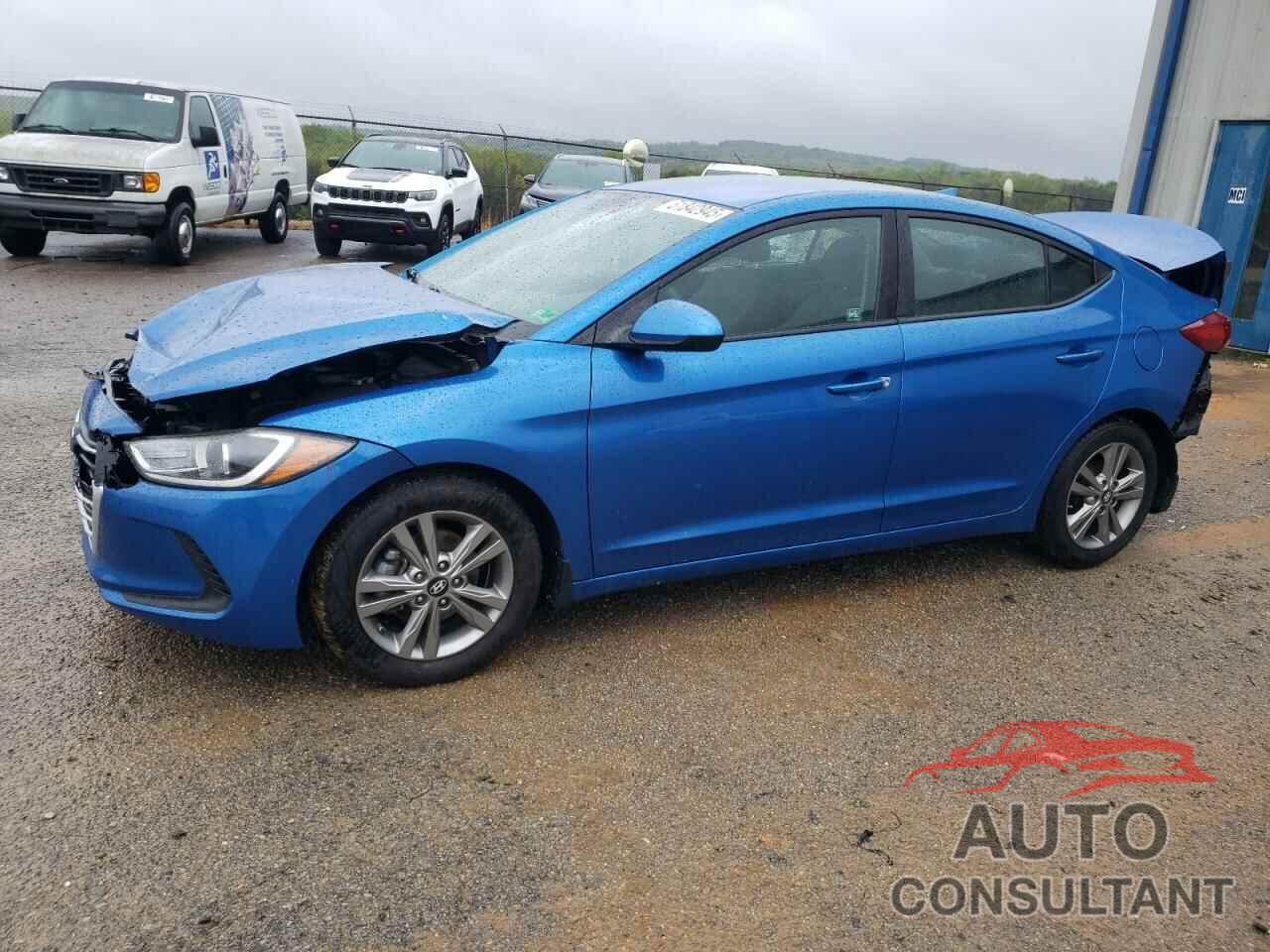 HYUNDAI ELANTRA 2017 - KMHD84LF9HU162842