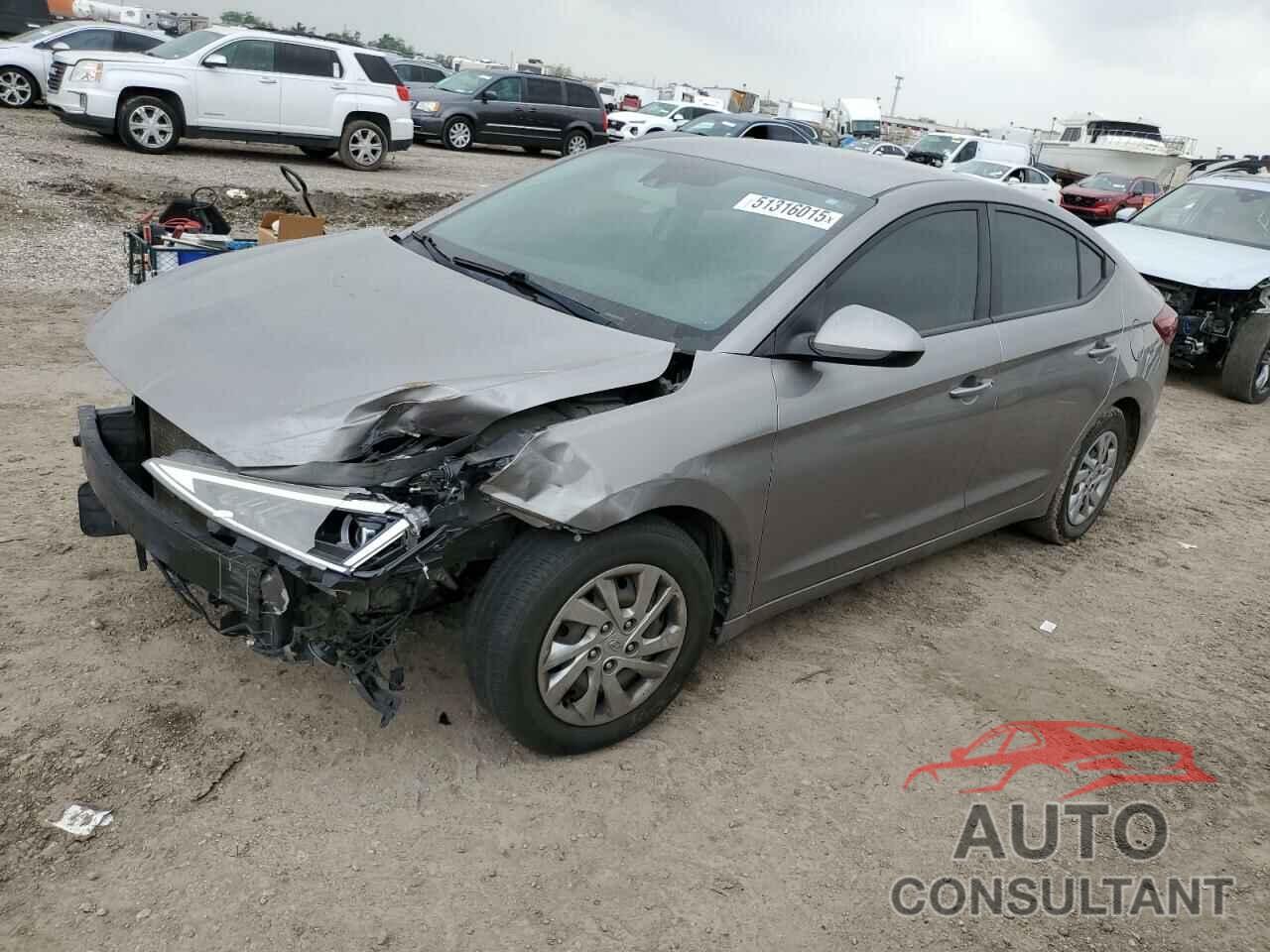 HYUNDAI ELANTRA 2020 - KMHD74LF1LU905618