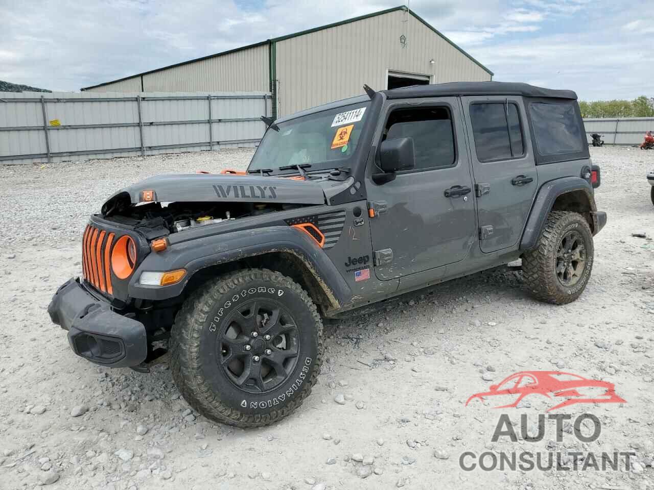 JEEP WRANGLER 2021 - 1C4HJXDG4MW543516