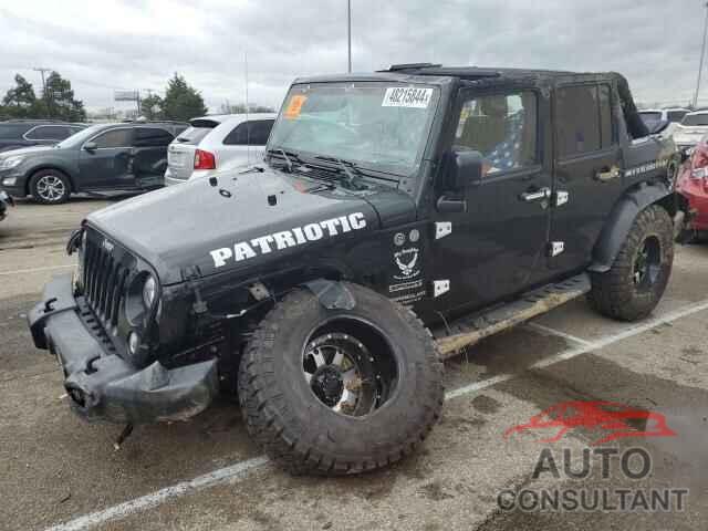 JEEP WRANGLER 2017 - 1C4BJWDG4HL554300
