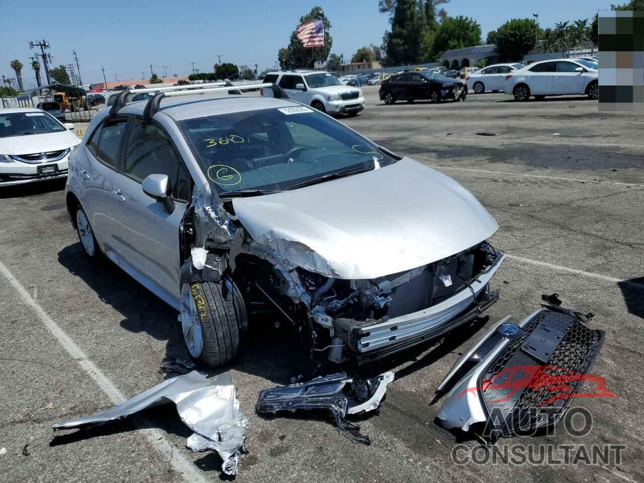 TOYOTA COROLLA 2022 - JTND4MBE5N3172693