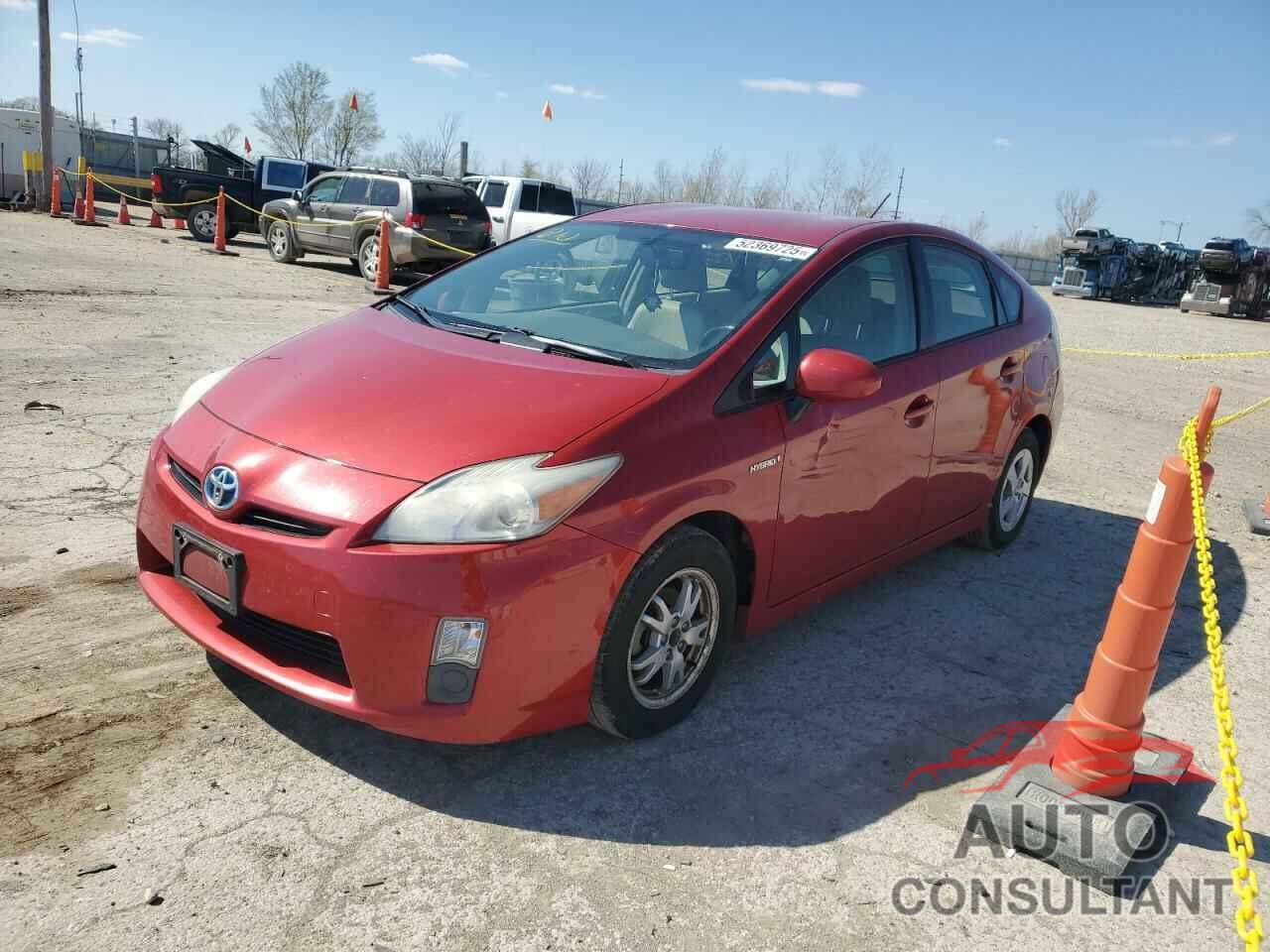 TOYOTA PRIUS 2010 - JTDKN3DU0A0185662