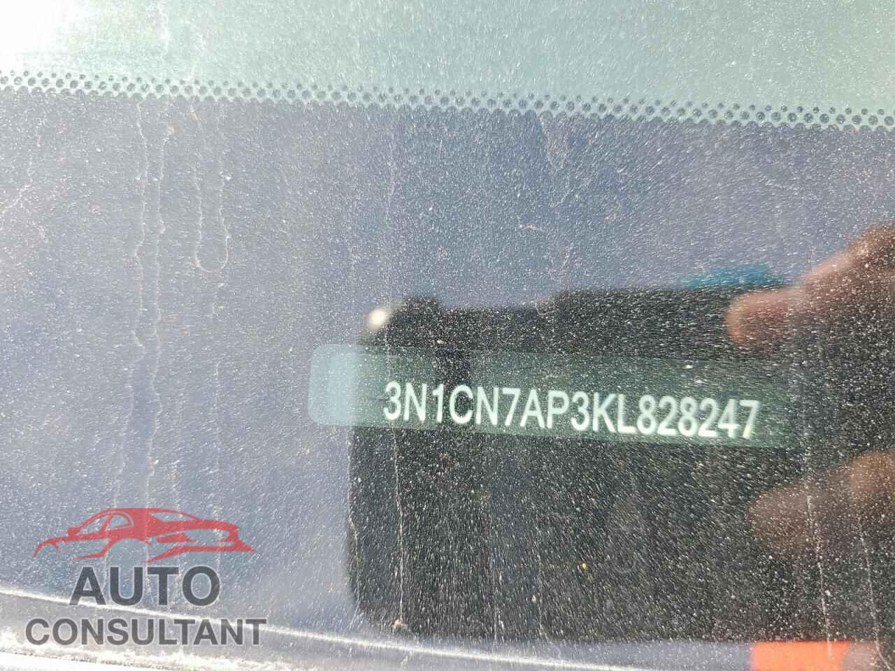 NISSAN VERSA 2019 - 3N1CN7AP3KL828247
