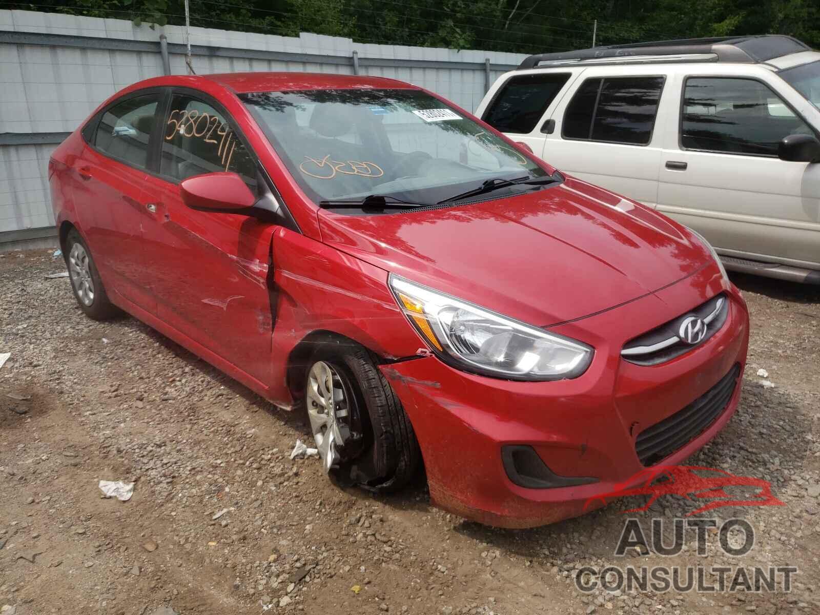 HYUNDAI ACCENT 2016 - KMHCT4AE4GU122591