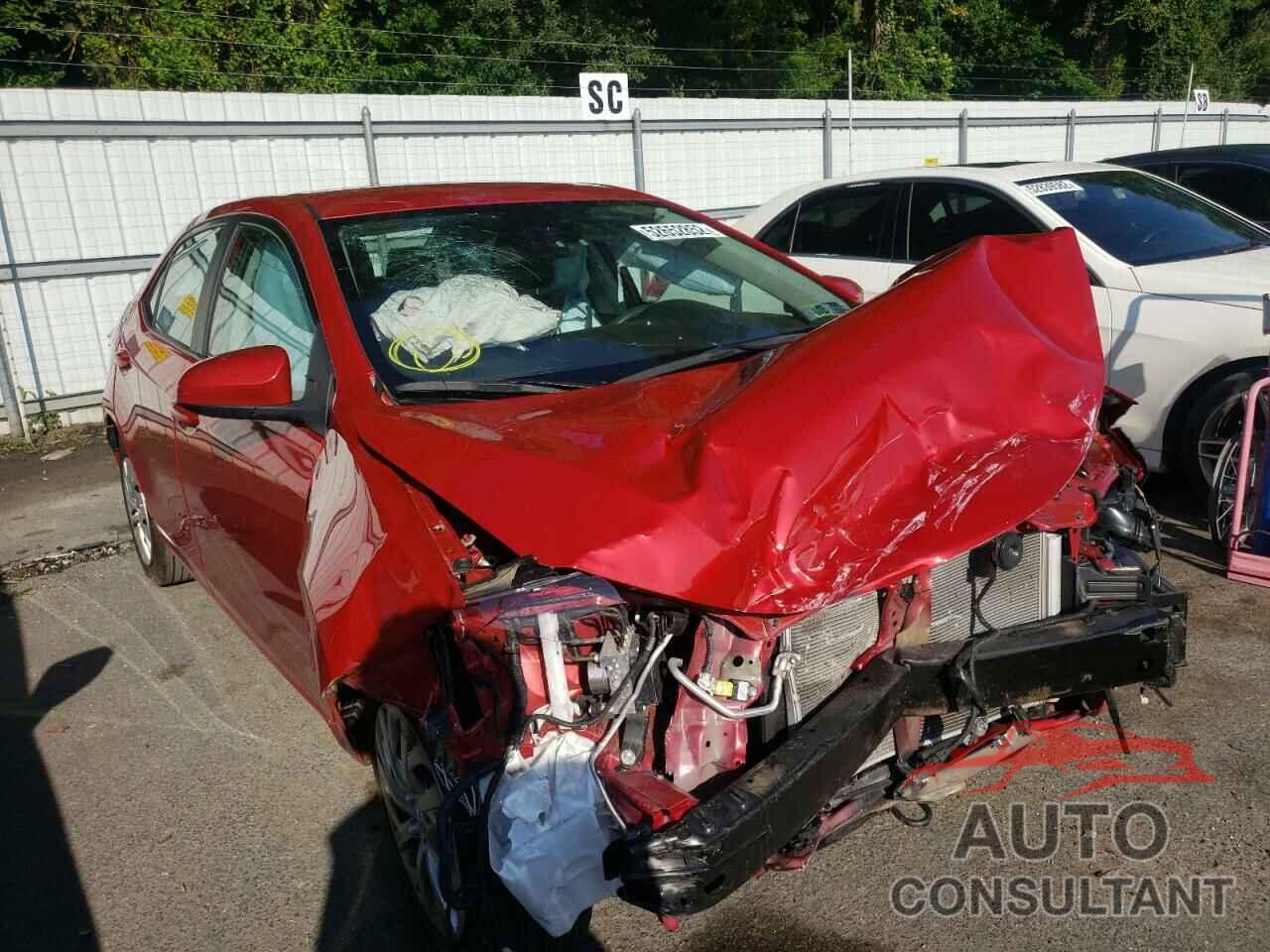 TOYOTA COROLLA 2018 - 2T1BURHEXJC080318