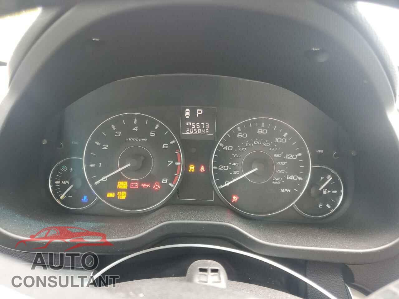 SUBARU OUTBACK 2011 - 4S4BRBCC3B3312083