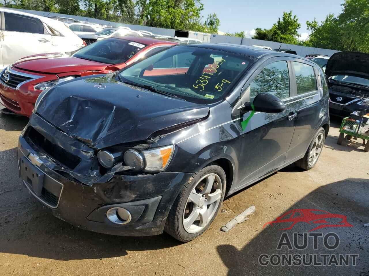 CHEVROLET SONIC 2012 - 1G1JE6SH3C4142344