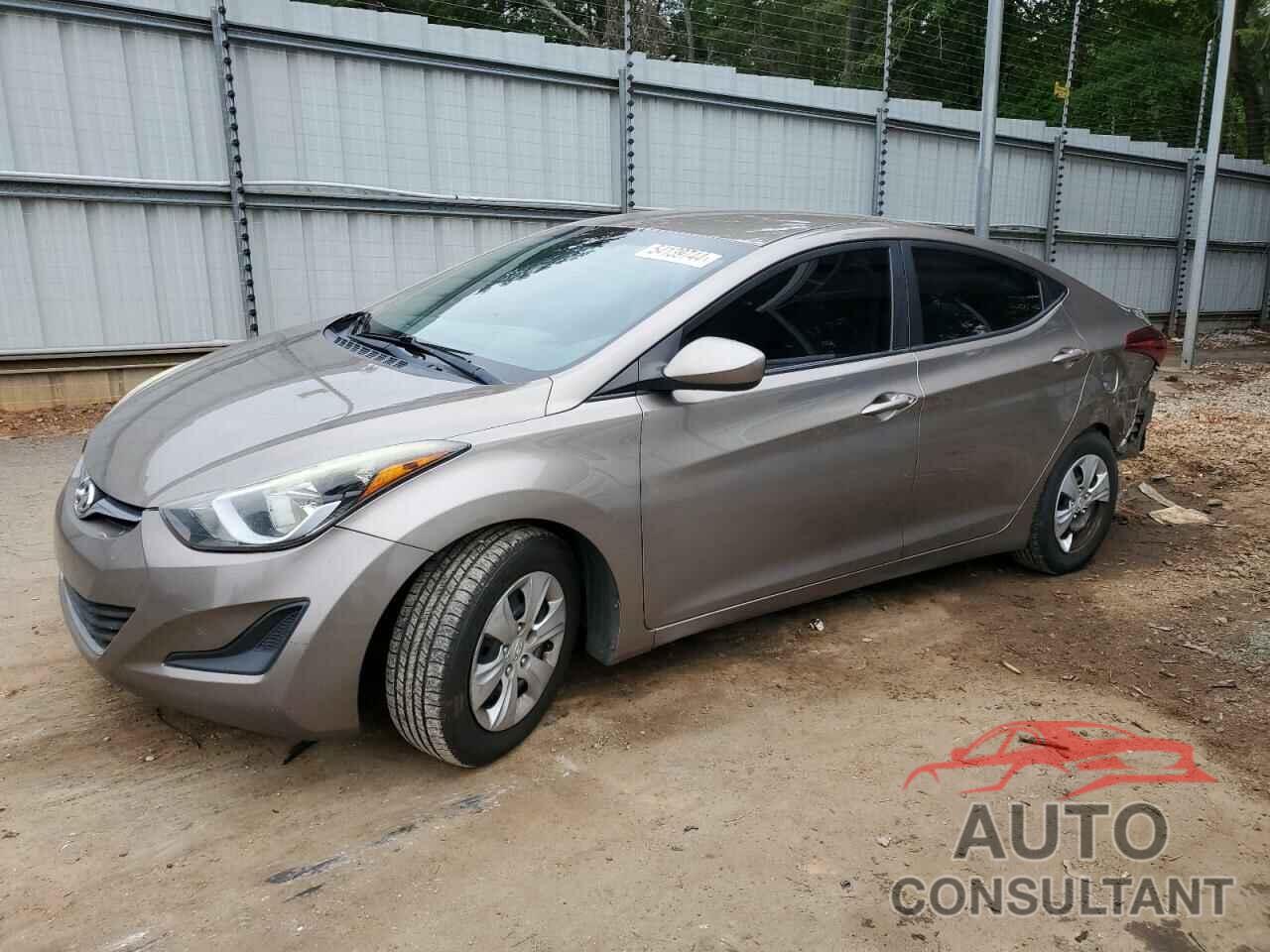 HYUNDAI ELANTRA 2016 - 5NPDH4AE5GH719477